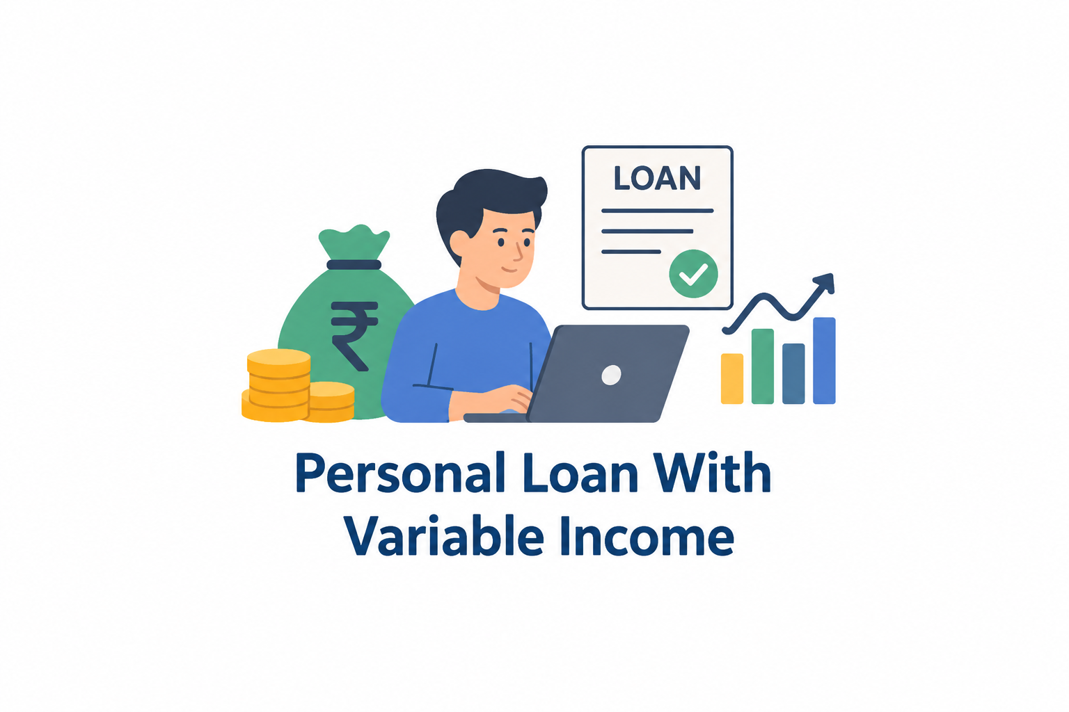 Personal Loan With Variable Income – Loan eligibility and financial planning tips for people with irregular monthly income.